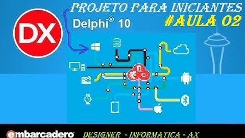#AULA 02   INICIANDO PROJETO FINANCEIRO PARA INICIANTES #Programação #DX Delphi