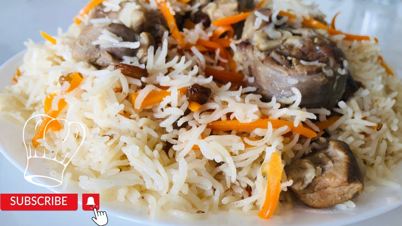 The Famous "kabuli Pulao" Lamb spiced Afghani Pulao Recipe YouTube