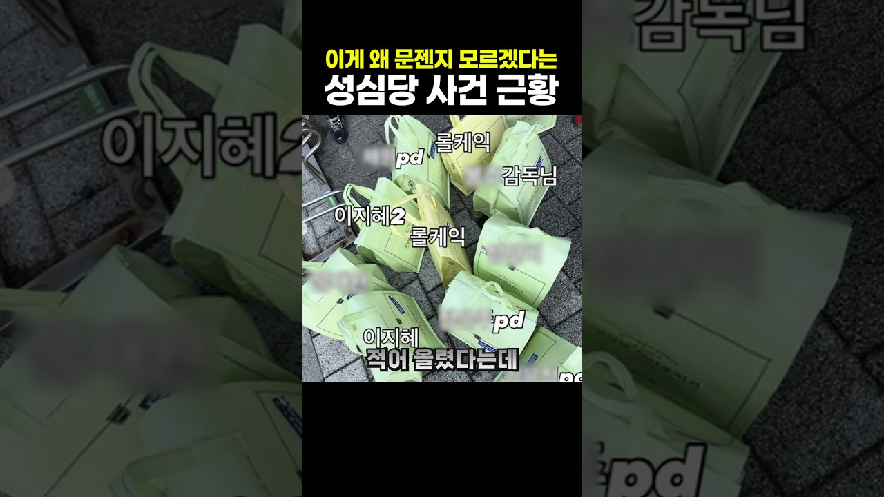 이게 왜 문젠지 모르겠다는 성심당 사건 근황