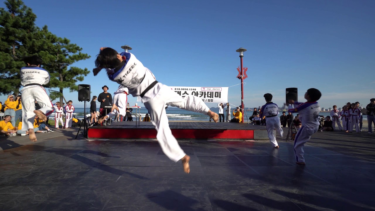 우리아이 k타이거즈 버스킹공연