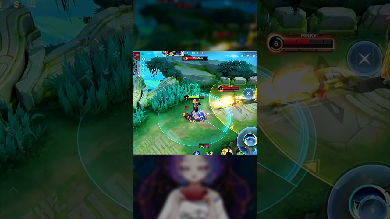 haAh 💃 #mlbb #mobilelegends #vtuber #shorts