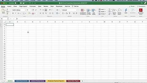 T&T Online - Microsoft Excel - The File Tab
