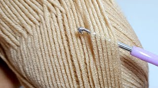 Easy and beautiful new sewing technique🆕 Crochet tutorial