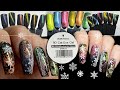 3 Ways To Apply 9D Cat Eye Polishes ~ Born Pretty | Magnetic  Layered Snowflakes Mani