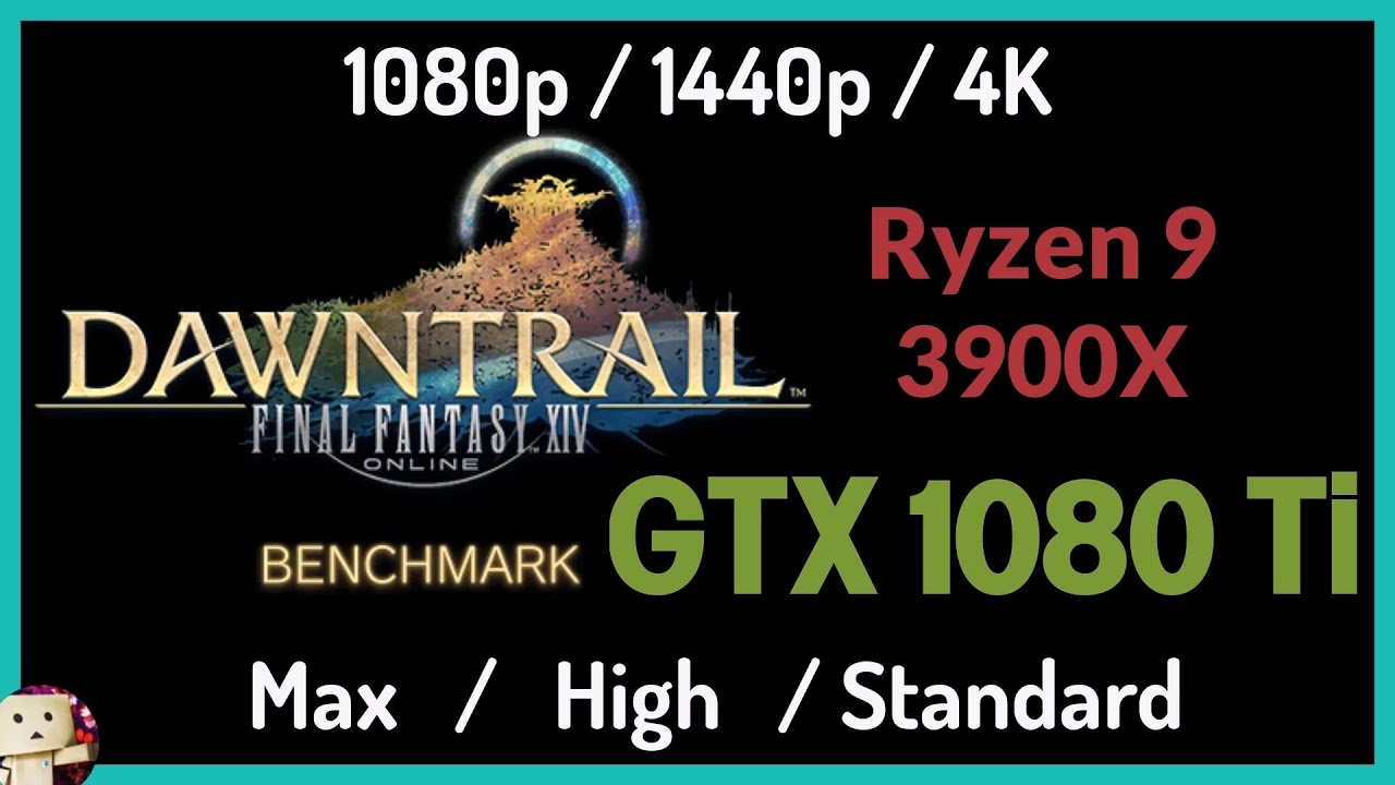 Nvidia GTX 1080 Ti + Ryzen 9 3900X [1080p/1440p/4K] FFXIV 