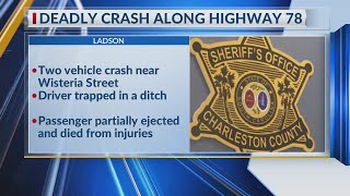 One person dead following crash on Highway 78