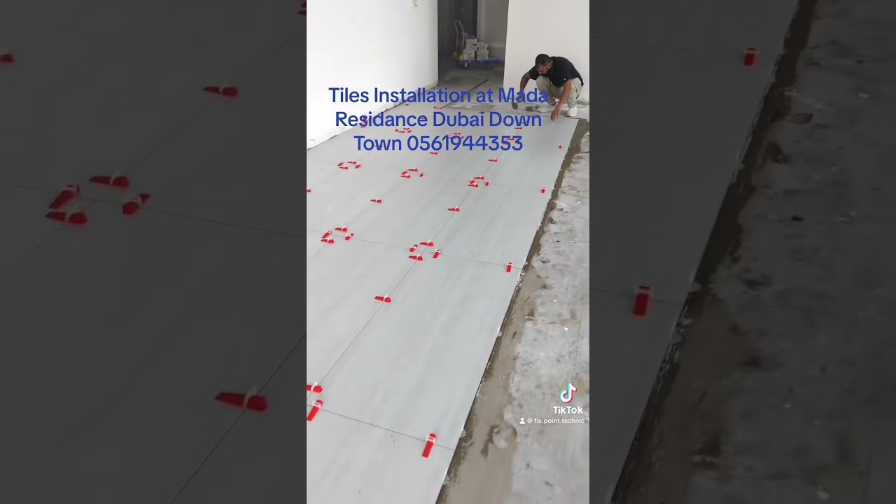 Tiling works at Mada Residence Dubai 0561944353 