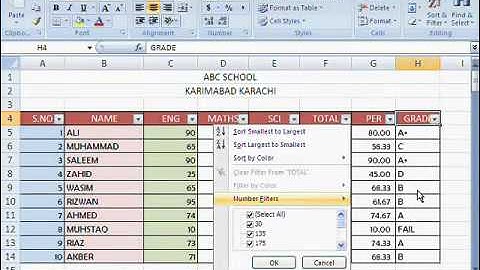 MS Excel Tutorial Urdu Part 12 By Irfan Wazir Ali