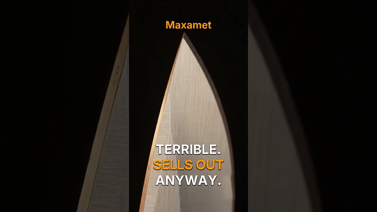 Maxamet is a terrible idea. It sells out anyway.