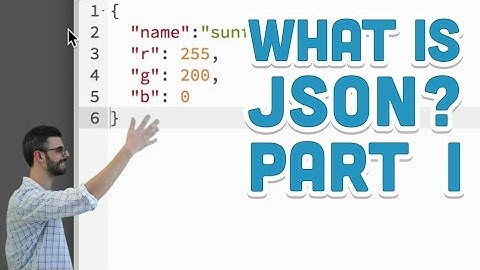 10.2: What is JSON? Part I - p5.js Tutorial