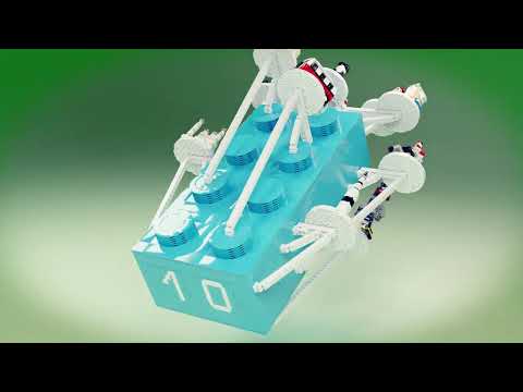 Der LEGO Zusammengebaut Schrein