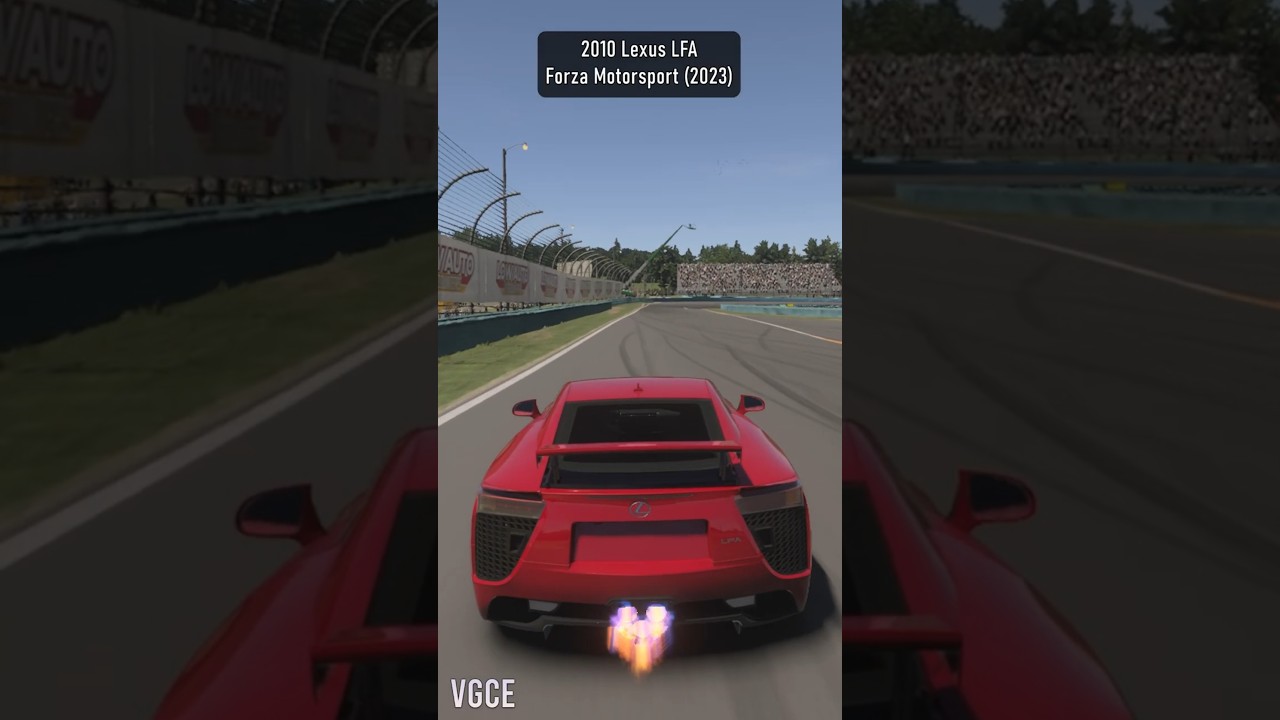 Lexus LFA in 24 Racing Games