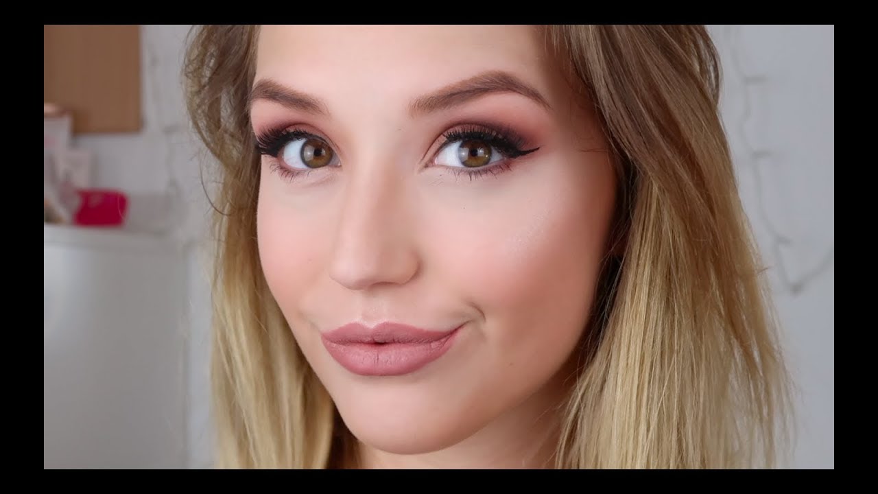 EASY SMOKEY BROWN EYE NIGHT OUT LOOK GRWM NIGHT OUT YouTube