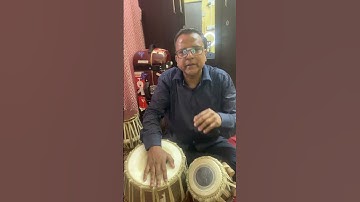 Amazing Tukda of Lucknow in Teen Taal #tablasolo #tutorial #shorts online offline tabla lesson