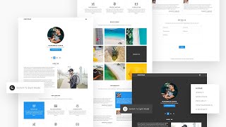 Complete Responsive Personal Portfolio Website using HTML CSS & Vanilla JavaScript