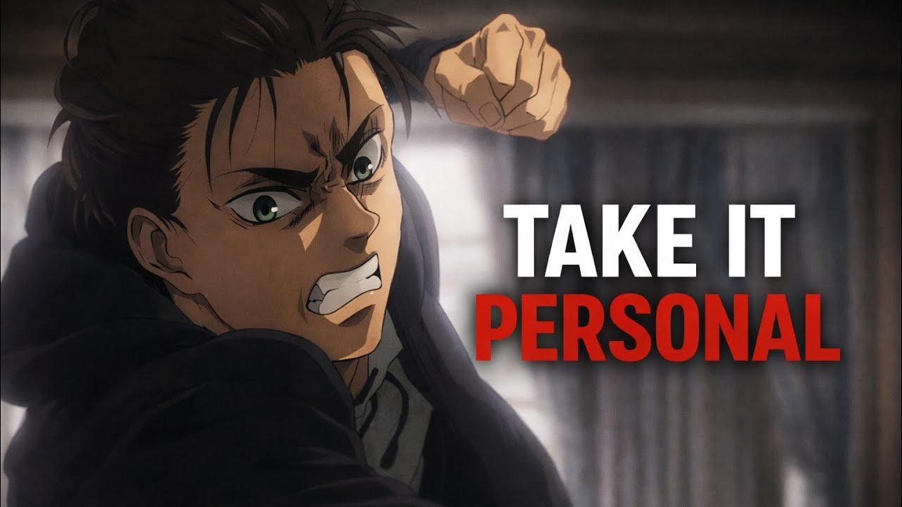 “They Doubt You. Make It Personal.”||dark motivation|| AMV|| Anime||