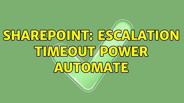 Sharepoint: Escalation timeout power automate (2 Solutions!!)