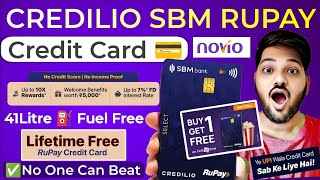 Credilio Sbm Rupay Credit Card 2025 Apply | Sbm Credilio Rupay Credit | Novio Fd Rupay Credit Card