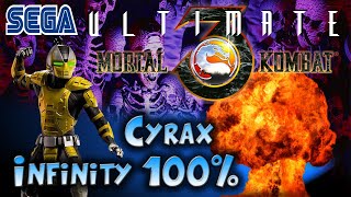 Ultimate Mortal Kombat 3 / ПРОСТЕЙШИЙ ИНФИНИТ 100% за Сайрекса / Cyrax Infinity 100%