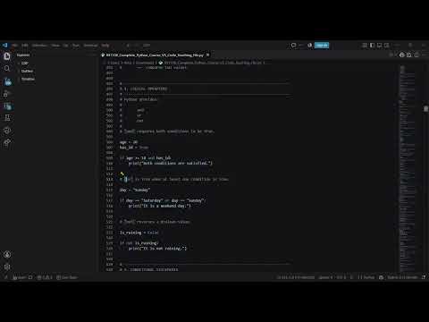 BOOLEAN AND LOGICAL OPERATORS