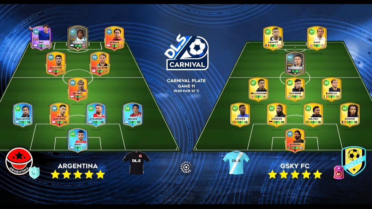 DLS 2026| CARNIVAL PLATE PART 3(b) (3 Matches) 🔥 Rock Mode On