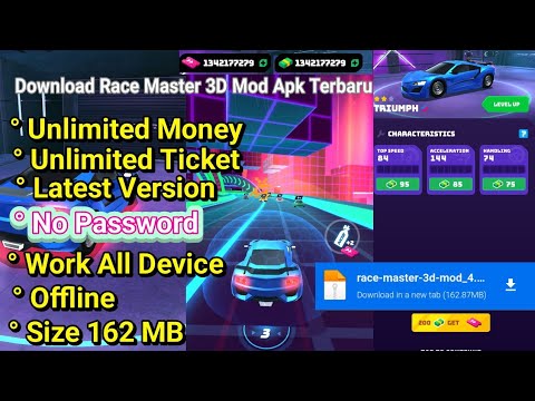 Race Master 3D v4.1.3 Apk Mod (Dinheiro Infinito) Download 2023