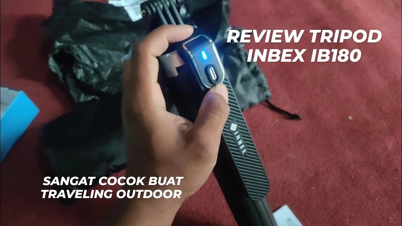 REVIEW TRIPOD/ TONGSIS INBEX IB180 SANGAT COCOK BUAT TRAVELING OUTDOOR