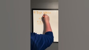 How To Add 4 Digit Numbers