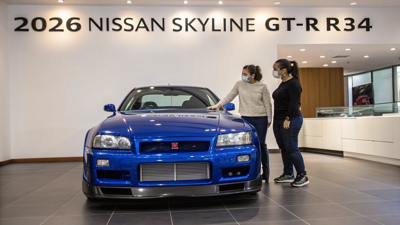 New 2026 Nissan Skyline GT-R R34 finally Launched.!!! - YouTube