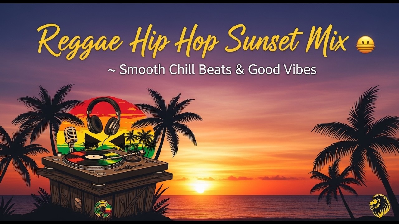 Reggae Hip Hop Sunset Mix 🌅 Smooth Chill Beats & Good Vibes # ...