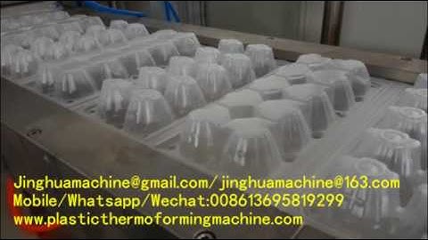 PP Egg trays Automatic Thermoforming machine