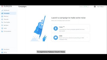 Kaleyra Voice - Demo Series | 03 | Getting Started