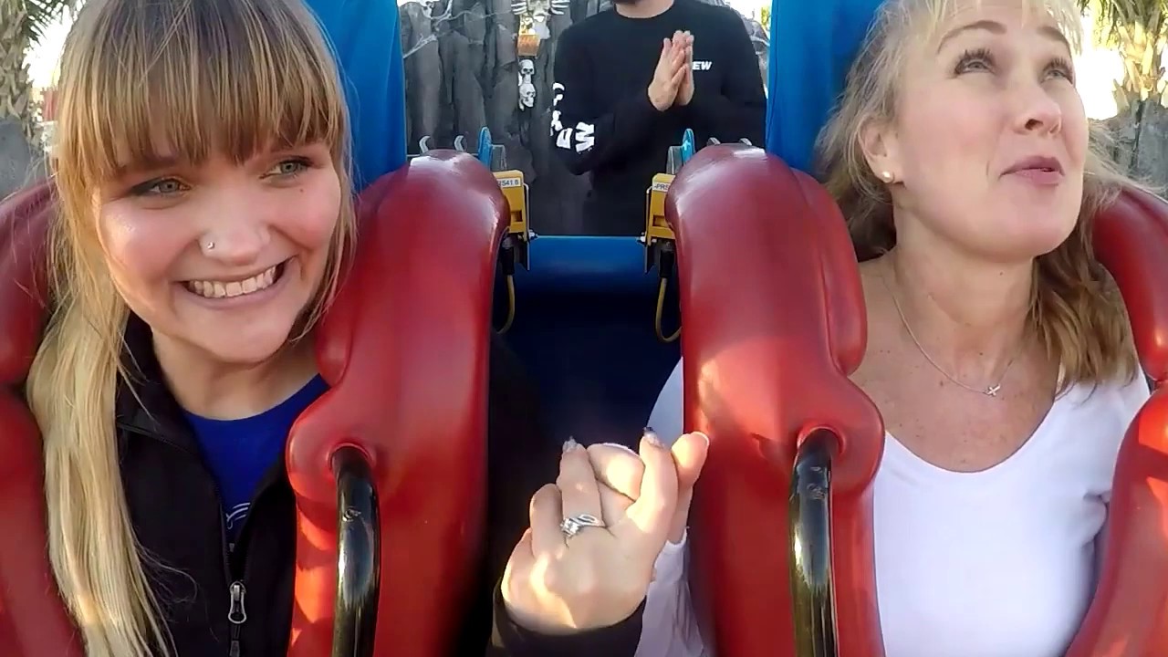 逆バンジー 絶叫面白まとめ / Slingshot Ride / Screaming / funny Part 7