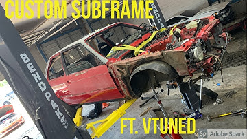 Building an e30 m3 conversion part 6: Building a custom subframe frame! Ft. Vtuned