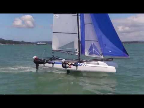 Nacra Racing - Tuesday 19 February - Bay of Islands MACH 2 Week
