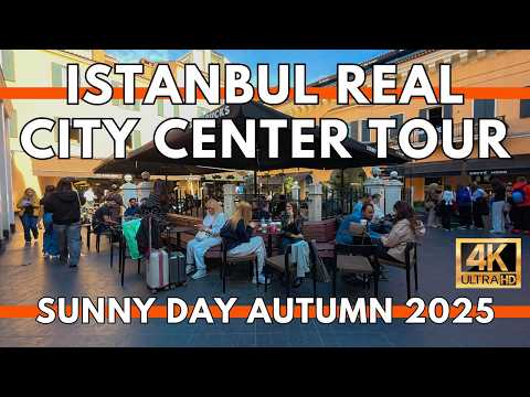 ISTANBUL TURKEY 2025 CITY CENTER REAL LIFE GALATA TOWER ISTIKLAL STREET 4K WALKING TOUR