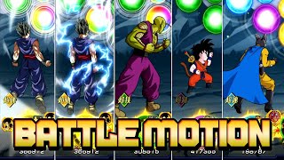 Ultimate Gohan, Power Awakening Piccolo, Gamma 2 & Kid Gohan Battle Motions Dbz Dokkan Battle