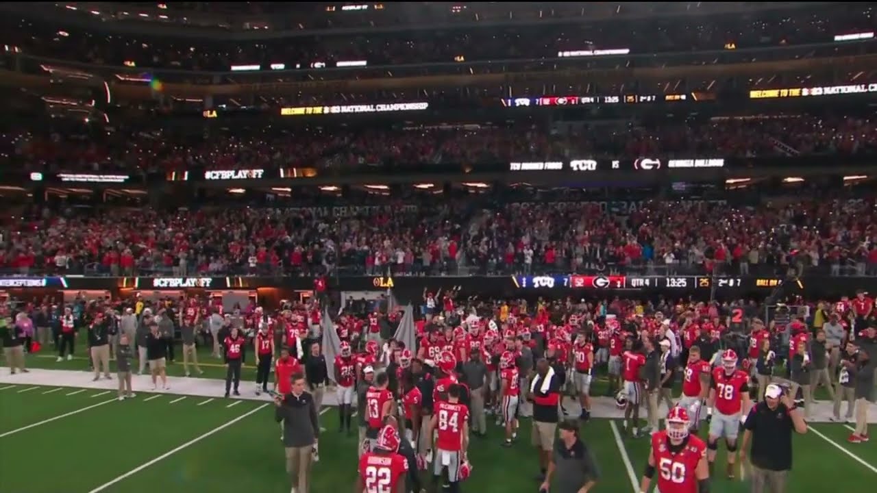 UGA QB Stetson Bennett walks off a LEGEND!