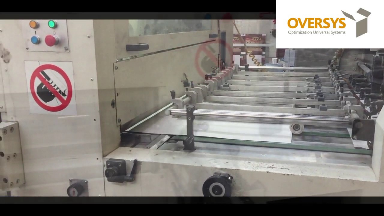 VIDEO 2 U39101216 ETERNA PE1620SL FLATBED DIE CUTTER YouTube