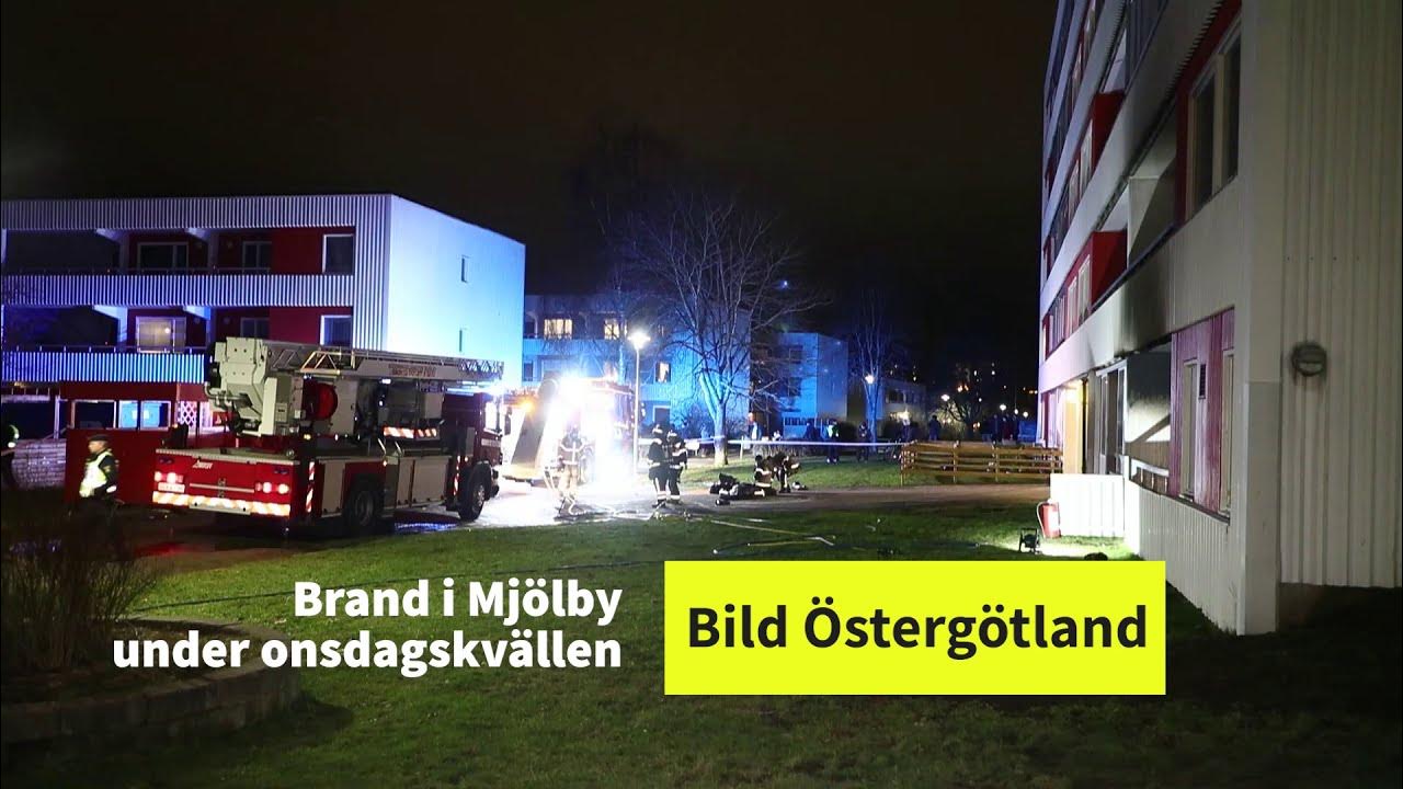 Brand i Mjölby YouTube