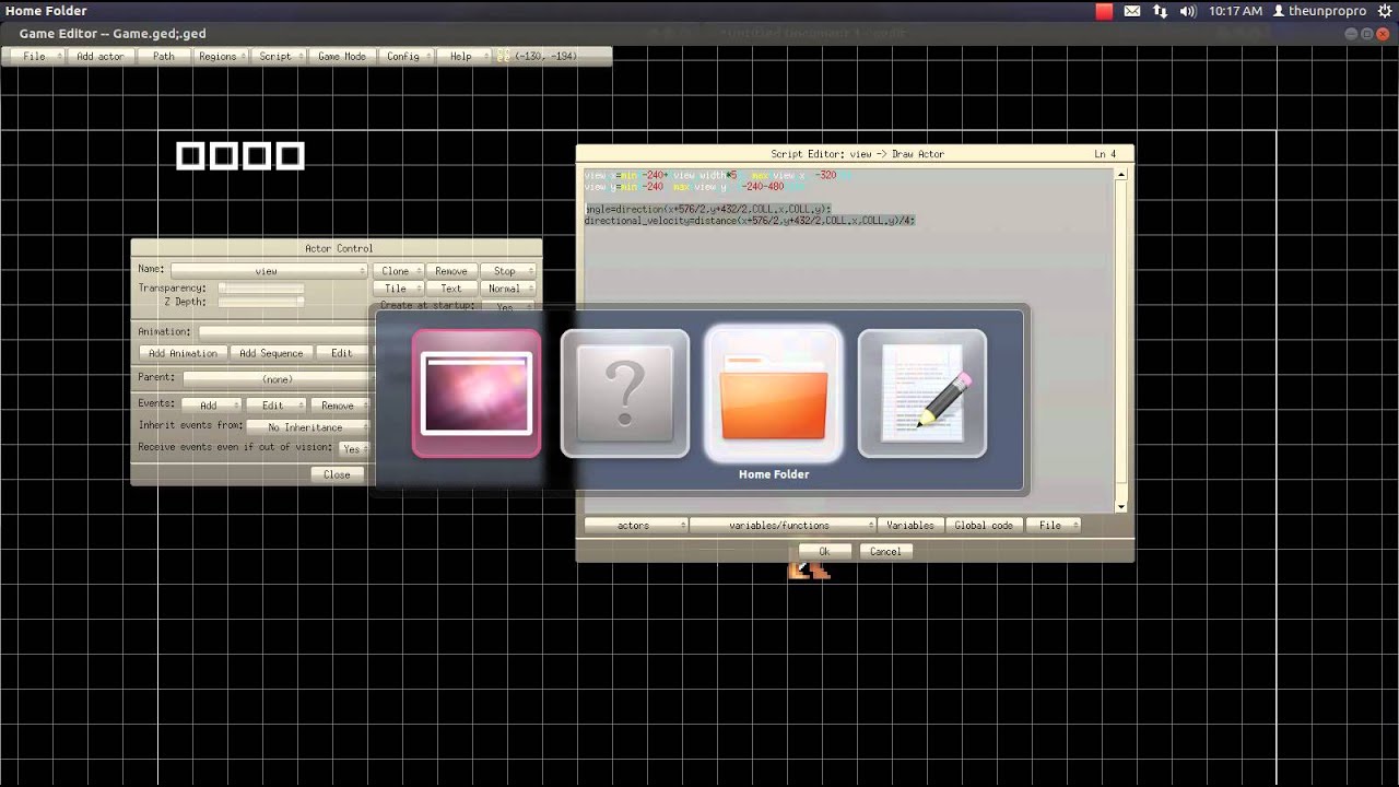 TheUnproPro: How to make a game! [Game Editor Series] - Episode 6: Advanced Screen Scrolling