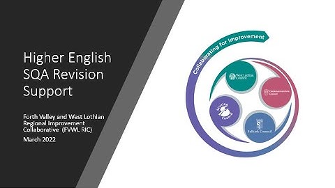 FVWL RIC Higher English MacCaig SQA Support Study