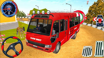 New Extreme Bus Simulator 2025! Van Games MiniBus Driving 3D Offroad Bus Game Android Gameplay