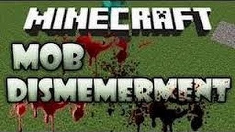 Mob Dismemberment Mod 1.4.6 - How to Install & Spotlight