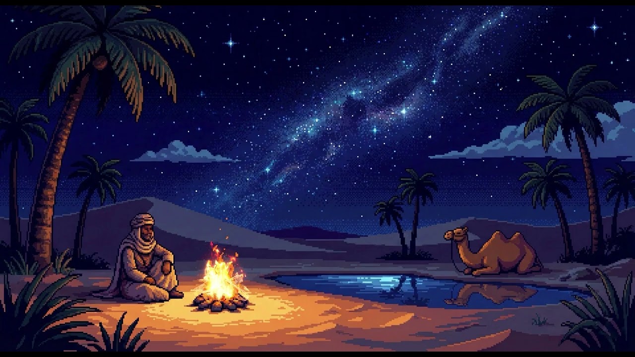 Solitude Under the Milky Way 🌌 | Desert Night Lofi Mix