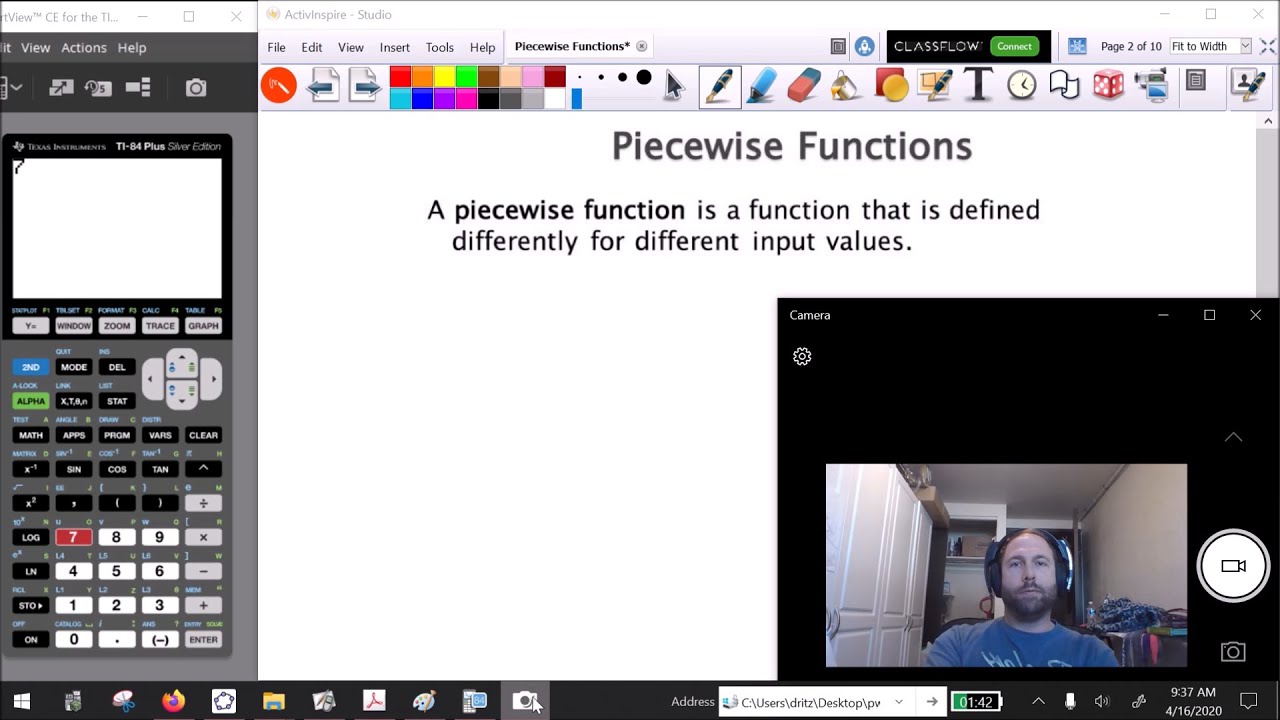 Piecewise Functions Examples - YouTube