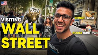 NYC vlog: A Day in Wall Street! Trying the Worst Rated Food!