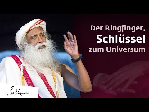 Der Ringfinger: ein Schlüssel zum gesamten Universum | Sadhguru - YouTube