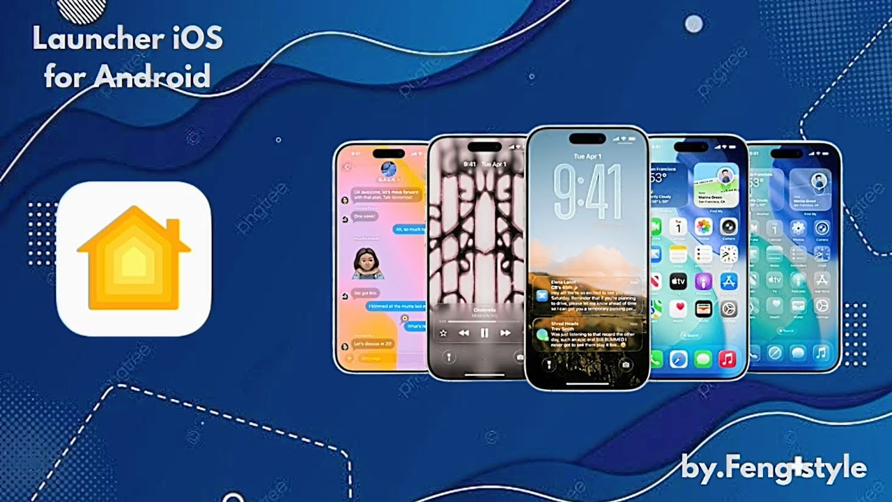 Apple Launcher [ IOS 26] for Android new