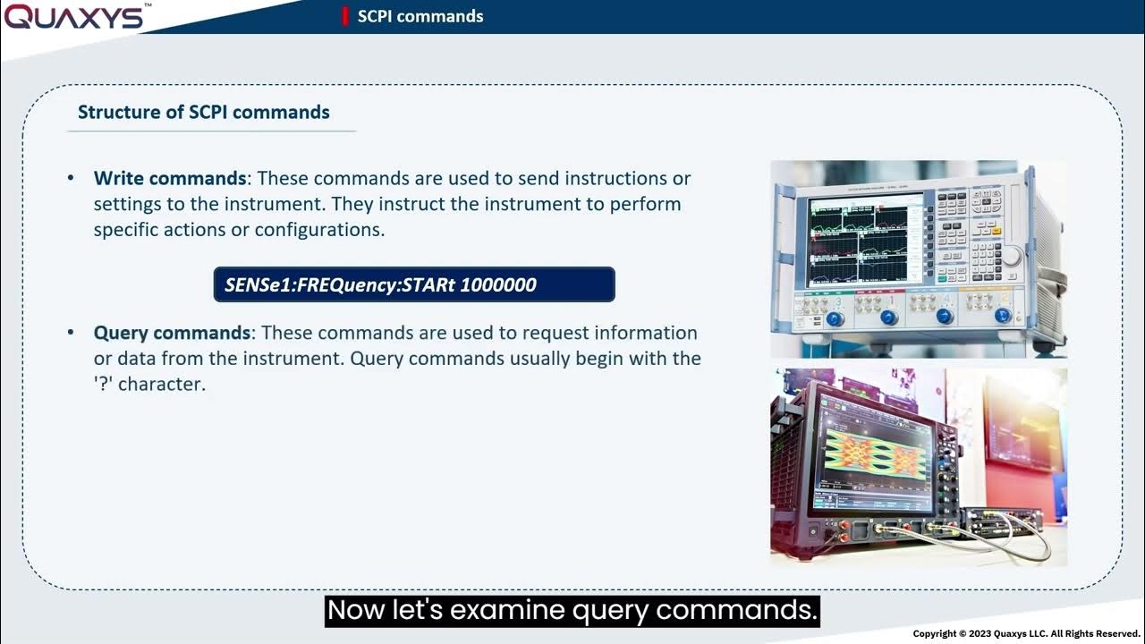 RF Instruments Control: SCPI Commands - YouTube